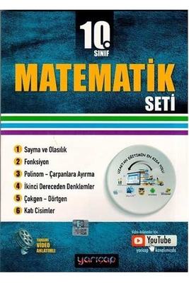 Yarı Çap Yayınları 10. Sınıf Matematik Seti - 1