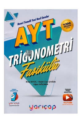 Yarı Çap Yayınları AYT Trigonometri Fasikülü - 1