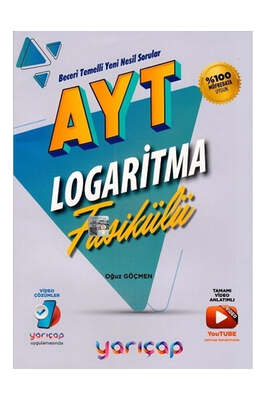 Yarı Çap Yayınları AYT Logaritma Fasikülü - 1