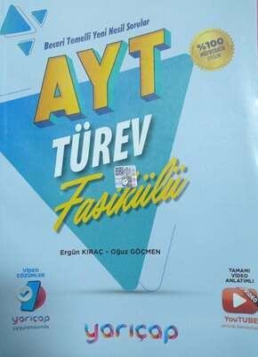 Yarı Çap Yayınları AYT Türev Fasikülleri - 1