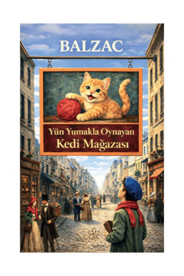 Yasemin Yayınları Yün Yumakla Oynayan Kedi Mağazası - 1