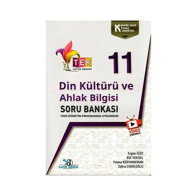 Yayın Denizi Yayınları 11. Sınıf TEK Serisi Video Çözümlü Din Kültürü ve Ahlak Bilgisi Soru Bankası - 1