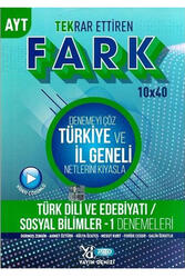 Yayın Denizi Yayınları - Yayın Denizi Yayınları AYT Türk Dili ve Edebiyatı Sosyal Bilimler 1 Fark 10x40 Tekrar Ettiren Denemeleri