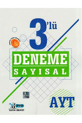 Yayın Denizi Yayınları - Yayın Denizi Yayınları AYT Sayısal 3 lü Pro Deneme