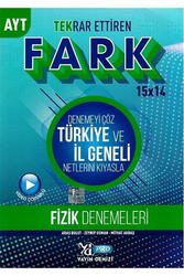 Yayın Denizi Yayınları - Yayın Denizi Yayınları AYT Fizik Fark Tekrar Ettiren 15 x 14 Denemesi