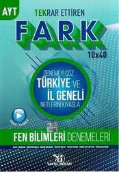 Yayın Denizi Yayınları - Yayın Denizi Pro YKS AYT Fen Bilimleri Tekrar Ettiren Fark 10x40 Deneme Video Çözümlü