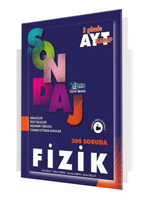 Yayın Denizi Yayınları AYT Fizik Pro 300 Soruda Sondaj Kamp - 1