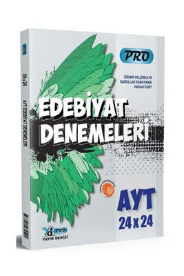 Yayın Denizi Yayınları 2023 AYT Edebiyat Pro 24x24 Deneme - 1