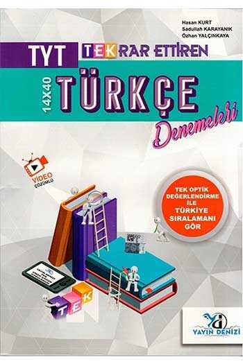 Yayın Denizi Yayınları TYT Türkçe Tekrar Ettiren Denemeleri