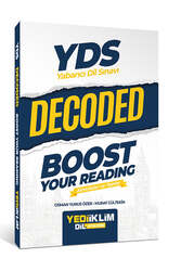 Yediiklim Yayınları - Yediiklim Yayınları YDS Decoded Boost Your Reading