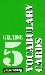 YDS Publishing - Ydspuplishing Yayınları Grade 5 Vocabulary Cards