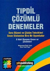 Ydspublishing Yayınları TIPDİL Çözümlü Denemeler - YDS Publishing