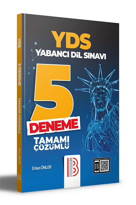 Benim Hocam Yayınları YDS Yabancı Dil Sınavı Tamamı Çözümlü 5 Deneme