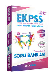 Yediiklim Yayınları - Yediiklim Yayınları 2022 EKPSS Tüm Adaylar Tamamı Çözümlü Soru Bankası