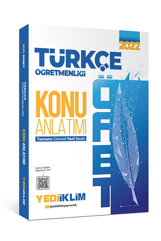 Yediiklim Yayınları 2022 ÖABT Türkçe Öğretmenliği Konu Anlatımı