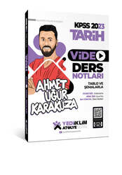 Yediiklim Yayınları - Yediiklim Yayınları 2023 KPSS Atölye Serisi Tarih Video Ders Notları