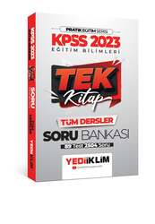 Yediiklim Yayınları - Yediiklim Yayınları 2023 KPSS Pratik Eğitim Serisi Eğitim Bilimleri Tek Kitap Soru Bankası