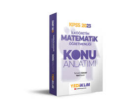 Yediiklim Yayınları - Yediiklim Yayınları 2023 ÖABT İlköğretim Matematik Öğretmenliği Konu Anlatımı