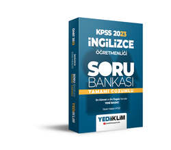 Yediiklim Yayınları - Yediiklim Yayınları 2023 ÖABT İngilizce Öğretmenliği Tamamı Çözümlü Soru Bankası