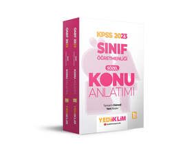 Yediiklim Yayınları - Yediiklim Yayınları 2023 ÖABT Sınıf Öğretmenliği Konu Anlatımlı Modüler Set
