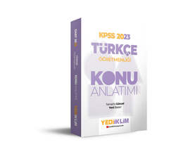 Yediiklim Yayınları - Yediiklim Yayınları 2023 ÖABT Türkçe Öğretmenliği Konu Anlatımı