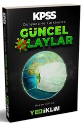Yediiklim Yayınları - ​Yediiklim Yayınları KPSS 2020 Dünyada ve Türkiye’de Güncel Olaylar