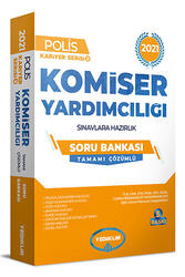 Yediiklim Yayınları - Yediiklim Yayınları 2021 Komiser Yardımcılığı Sınavlarına Hazırlık Tamamı Çözümlü Soru Bankası