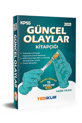Yediiklim Yayınları - Yediiklim Yayınları 2021 KPSS Genel Kültür ve Güncel Olaylar Kitapçığı(15 Deneme İlaveli)