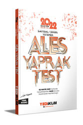 Yediiklim Yayınları - Yediiklim Yayınları 2022 Master Serisi Ales Sayısal Sözel Yetenek Çek Kopart Yaprak Test