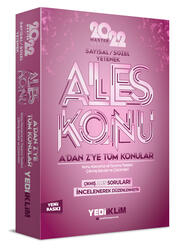 Yediiklim Yayınları - Yediiklim Yayınları 2022 Master Serisi ALES Sayısal- Sözel Yetenek Konu Anlatımı