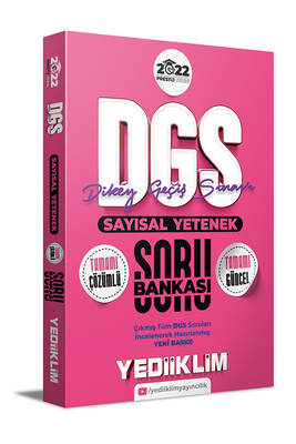 Yediiklim Yayınları 2022 Prestij Serisi DGS Sayısal Yetenek Tamamı Çözümlü Soru Bankası - 1