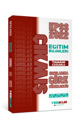 Yediiklim Yayınları - Yediiklim Yayınları 2022 KPSS Eğitim Bilimleri Konularına Göre Tamamı Çözümlü Çıkmış Sorular