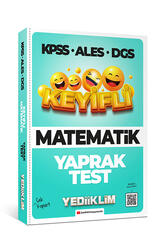 Yediiklim Yayınları - Yediiklim Yayınları KPSS ALES DGS Keyifli Matematik Tamamı Çözümlü Çek Kopart Yaprak Test