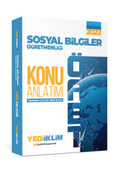 Yediiklim Yayınları - Yediiklim Yayınları 2022 ÖABT Sosyal Bilgiler Öğretmenliği Konu Anlatımı 