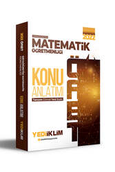 Yediiklim Yayınları - Yediiklim Yayınları 2022 ÖABT Ortaöğretim Matematik Öğretmenliği Konu Anlatımı 