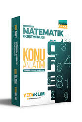 Yediiklim Yayınları - Yediiklim Yayınları 2022 ÖABT İlköğretim Matematik Öğretmenliği Konu Anlatımı 