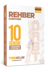 Yediiklim Yayınları - Yediiklim Yayınları 2022 ÖABT Rehber Öğretmen Tamamı Çözümlü 10 Deneme