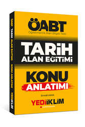 Yediiklim Yayınları - Yediiklim Yayınları 2022 ÖABT Tarih Alan Eğitimi Konu Anlatımı