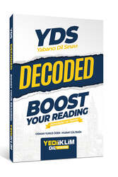 Yediiklim Yayınları YDS Decoded Boost Your Reading - Yediiklim Yayınları