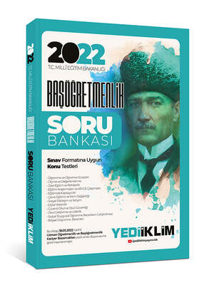 Yediiklim Yayınları MEB Öğretmenlik Kariyer Basamakları Başöğretmenlik Soru Bankası - 1