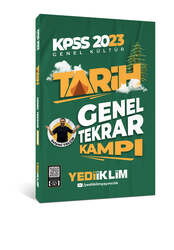 Yediiklim Yayınları - Yediiklim Yayınları 2023 KPSS Genel Tekrar Tarih Kampı