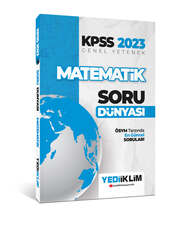 Yediiklim Yayınları - Yediiklim Yayınları 2023 KPSS Genel Yetenek Matematik Soru Dünyası