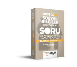 Yediiklim Yayınları - Yediiklim Yayınları 2023 ÖABT Sosyal Bilgiler Öğretmenliği Tamamı Çözümlü Soru Bankası