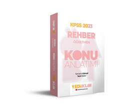 Yediiklim Yayınları - Yediiklim Yayınları 2023 ÖABT Rehber Öğretmen Konu Anlatımı