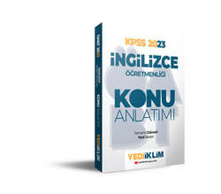 Yediiklim Yayınları - Yediiklim Yayınları 2023 ÖABT İngilizce Öğretmenliği Konu Anlatımı