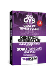 Yediiklim Yayınları - Yediiklim Yayınları 2023 GYS Adalet Bakanlığı Ceza ve Tevkifevleri Genel Müdürlüğü Denetimli Serbestlik Müdür Yardımcılığı Şeflik Soru Bankası