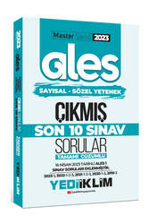 Yediiklim Yayınları - Yediiklim Yayınları 2023 ALES Sayısal-Sözel Yetenek Çıkmış Son 10 Sınav Tamamı Çözümlü (ALES-1 Dahil)