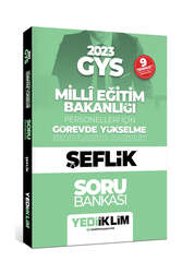 Yediiklim Yayınları - Yediiklim Yayınları 2023 Milli Eğitim Bakanlığı Görevde Yükselme Sınavı Şeflik Soru Bankası