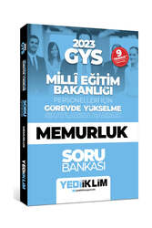 Yediiklim Yayınları - Yediiklim Yayınları 2023 Milli Eğitim Bakanlığı Görevde Yükselme Sınavı Memurluk Soru Bankası