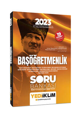 Yediiklim Yayınları 2023 T.C. Millî Eğitim Bakanlığı Başöğretmenlik Soru Bankası - 1